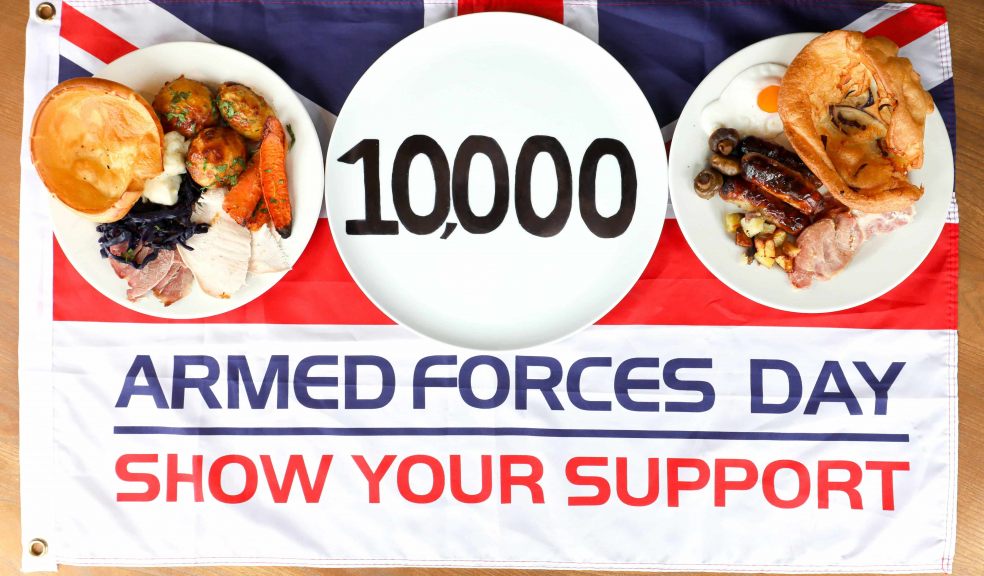 Free meal for Exeter military personnel on Armed Forces Day The